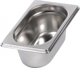 Гастроёмкость HURAKAN GN 1/9-150 (176x108x100 мм) нерж. сталь